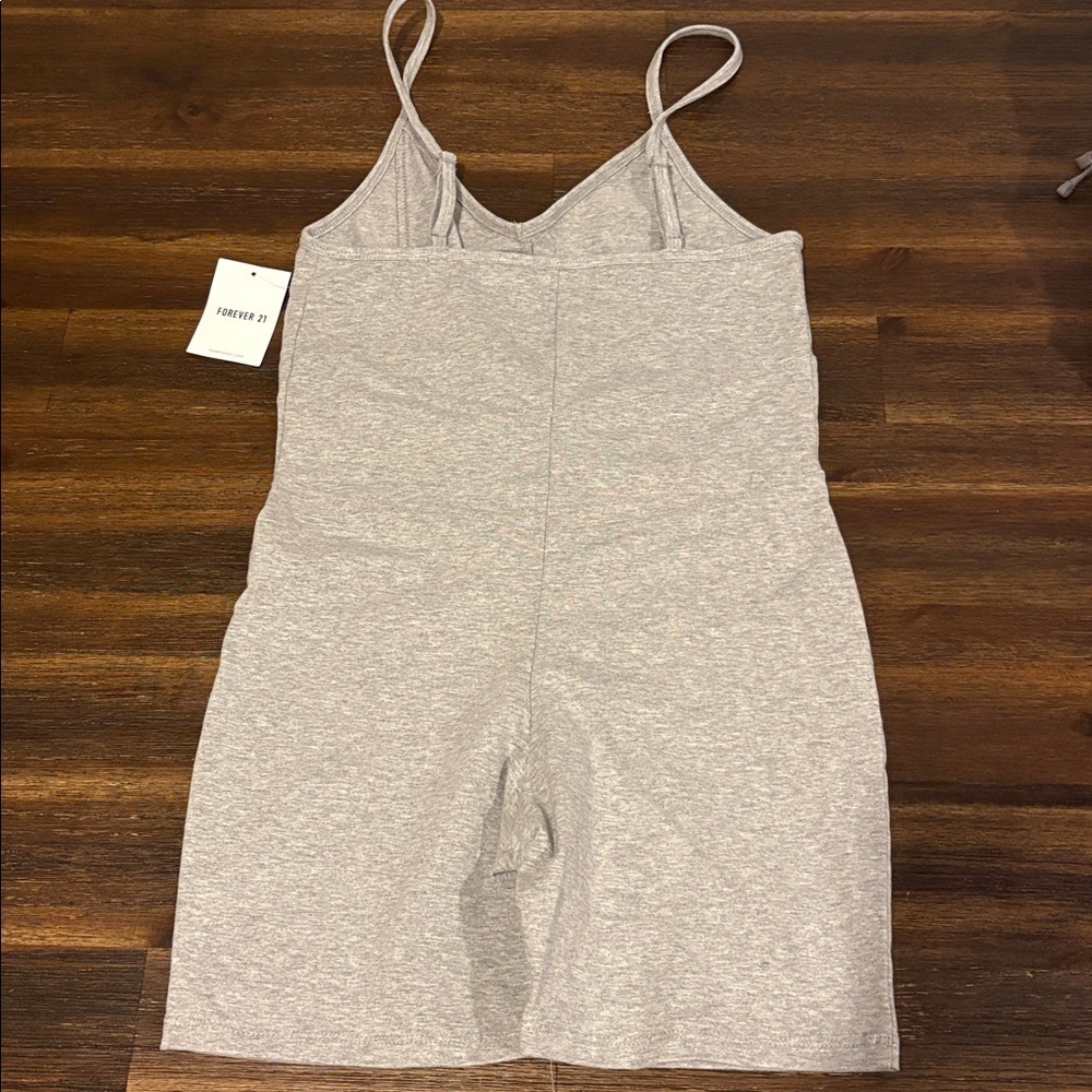 Forever 21 Light Gray onesie Activewear - Picture 4 of 4
